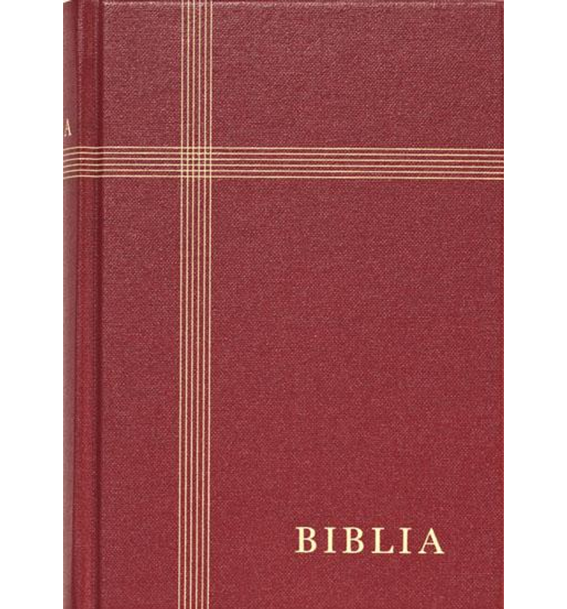 Biblia - RÚF (nagy méret) - -szövet, bordó (vászon)