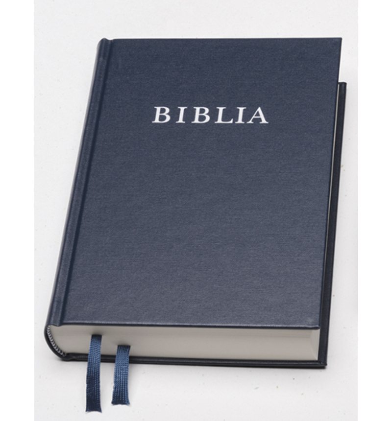 Biblia - RÚF (kicsi) - kék (vászon)