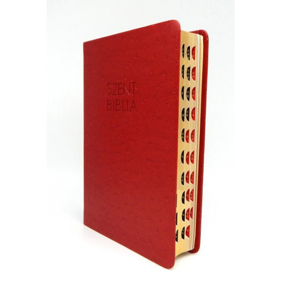 Szent Biblia - Károli (piros)