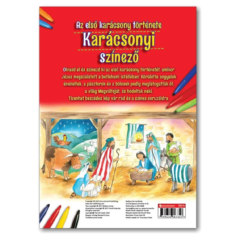 Karácsonyi Színező
