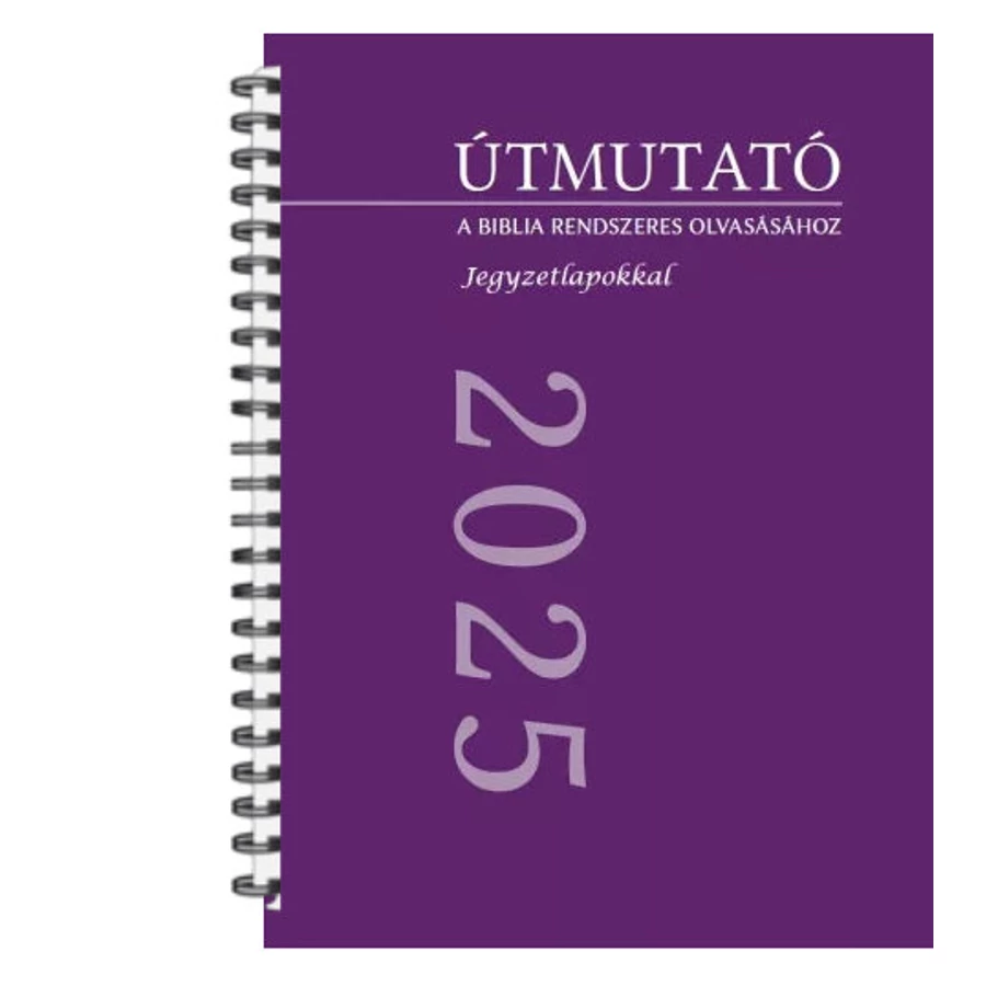 Útmutató -  2025 (jegyzetlapokkal) spirálos