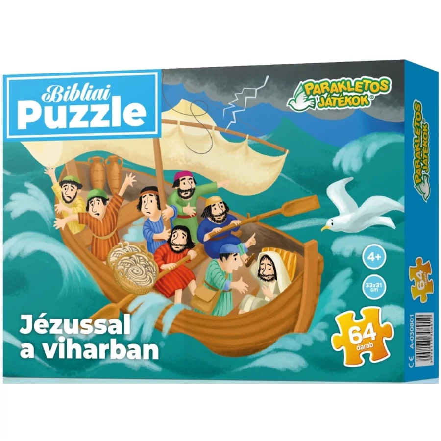 Jézussal a viharban - 64db-os Puzzle