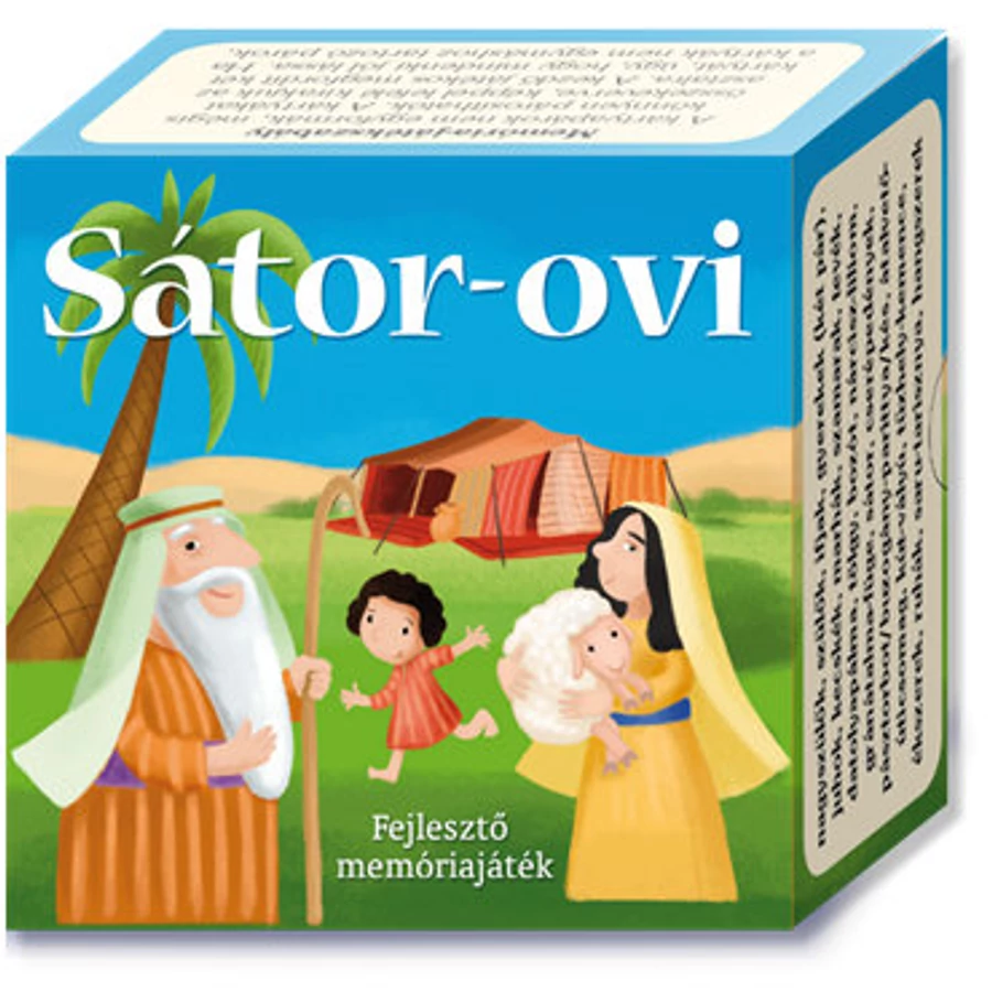 Memó - Sátor - ovi memóriajáték