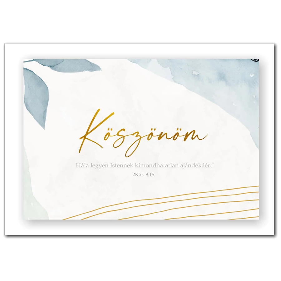 Képeslap - 01 (Köszönöm)