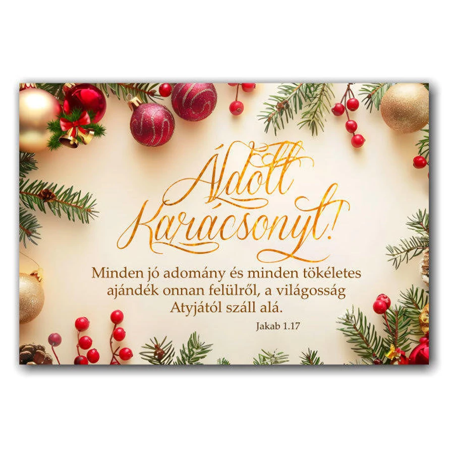 Karácsonyi ajándékkísérő - 07