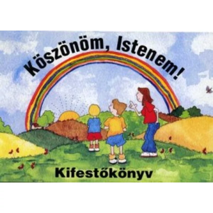 Köszönöm, Istenem! - kifestő