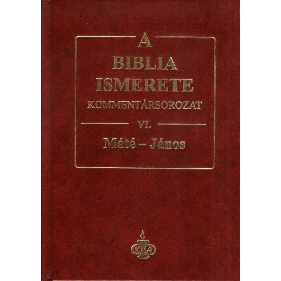 A Biblia ismerete kommentár VI.rész / Máté-János