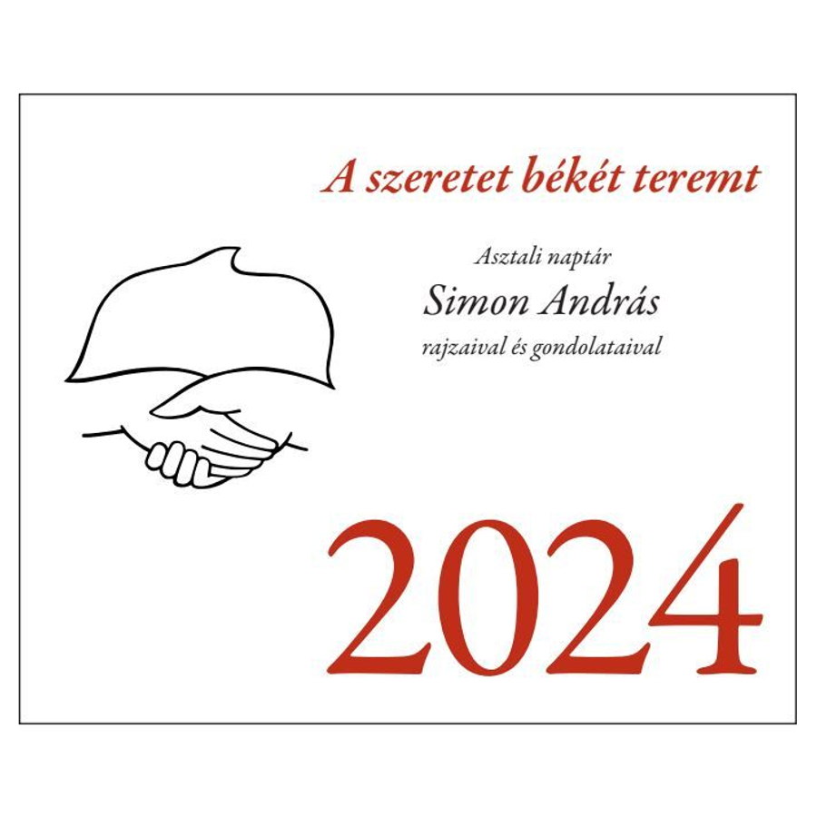 Simon András asztali naptár - 2024