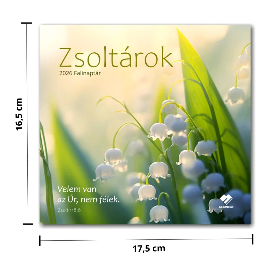 2026 Falinaptár - (GN) kicsi - Zsoltárok