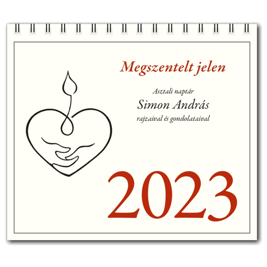 Simon András asztali naptár - 2023